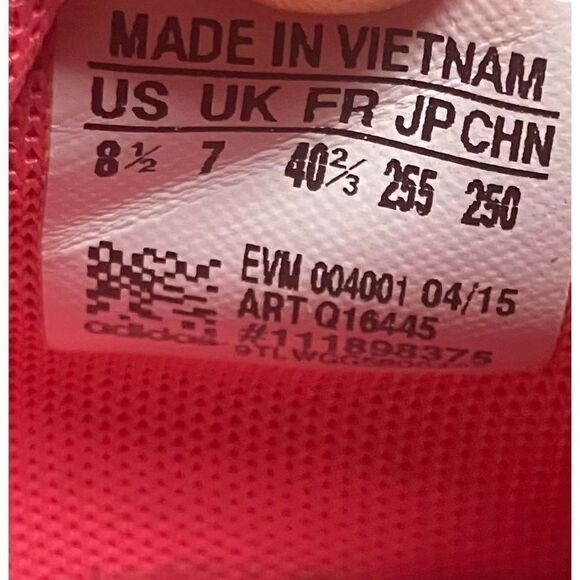 Adidas Women’s Size 8.5 SL Loop Racer Running Shoes Pink Feather Sneakers - Picture 6 of 8